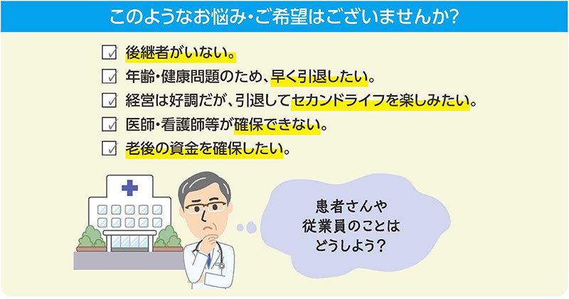 病院の事業継承